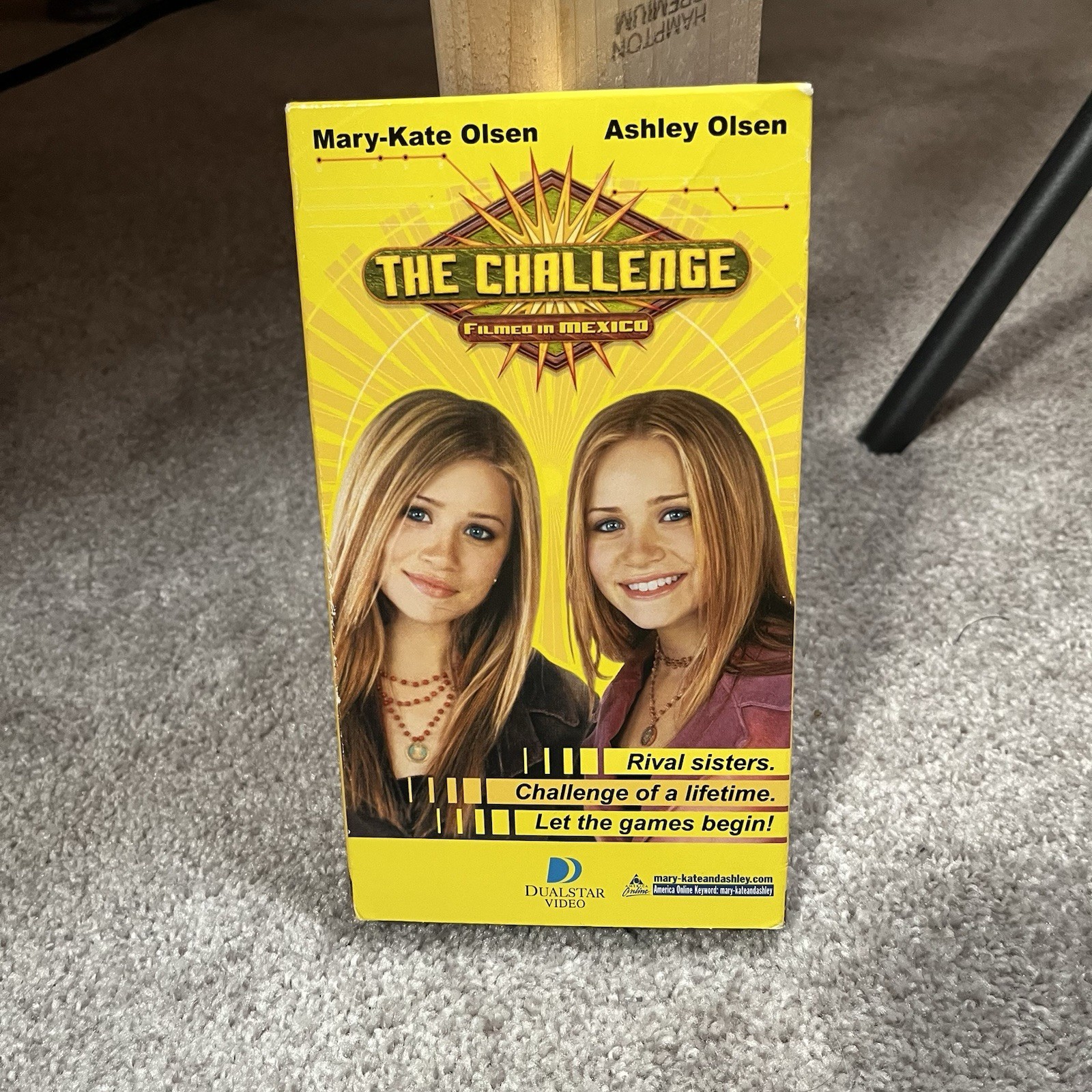 Mary-Kate & Ashley Olsen The Challenge VHS Tape 2003 Tested And Working