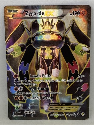 Zygarde EX 054A/124 Alternate Art Holo