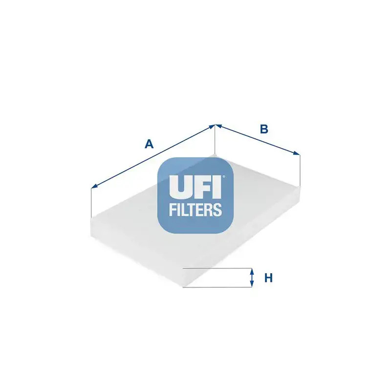 Cabin filter Particulate Filter 53.038.00 UFI for CITROËN PEUGEOT DS - Image 3