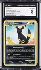 2011 POKEMON CALL OF LEGENDS REVERSE HOLO #22 UMBREON CGC 8