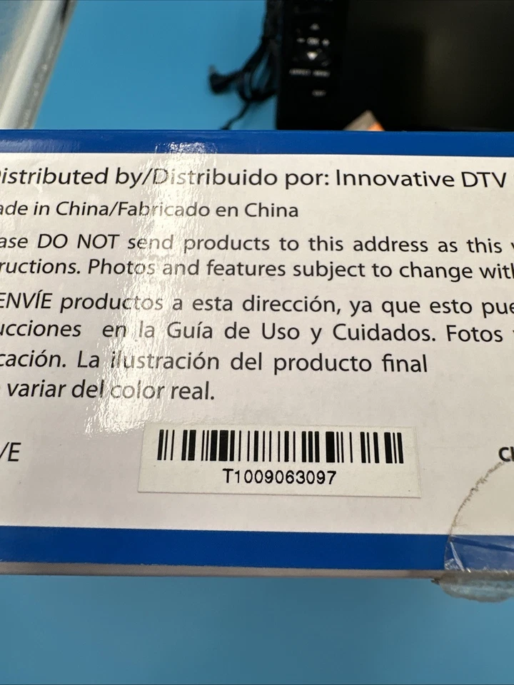 RCA 7 in Widescreen LCD Portable Digital TV Rechargeable Battery NEW Working - Image 4 of 4