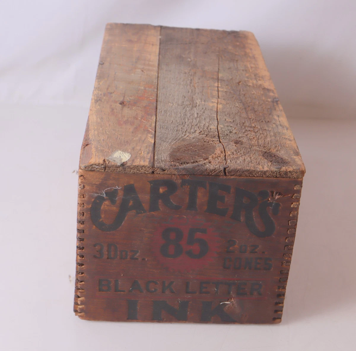 美品1950年代米国製◆HIGGINS（ヒギンズ）ラベル・コルクふた付きインク瓶 Vintage Higgins Glass Ink Bottle. Brooklyn NY | eBay