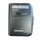 Vintage Sony Walkman AM/FM Radio Portable Cassette Player Black WM-FX301 TESTED