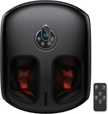 Foot Massager with Heat - Shiatsu Deep Kneading to Relieve Tired Aching Feet,