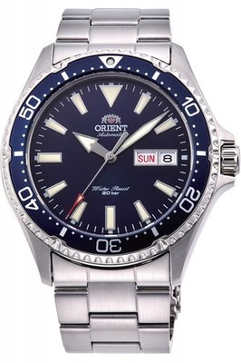 ORIENT KAMASU Blau RA-AA0002L Herrenuhr Automatisch Taucher 200 Meter