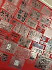 HUGE Lot Of Beautiful Clear Cling Stamps! Variety Of Multiple Subjects & Phrases — photo 5