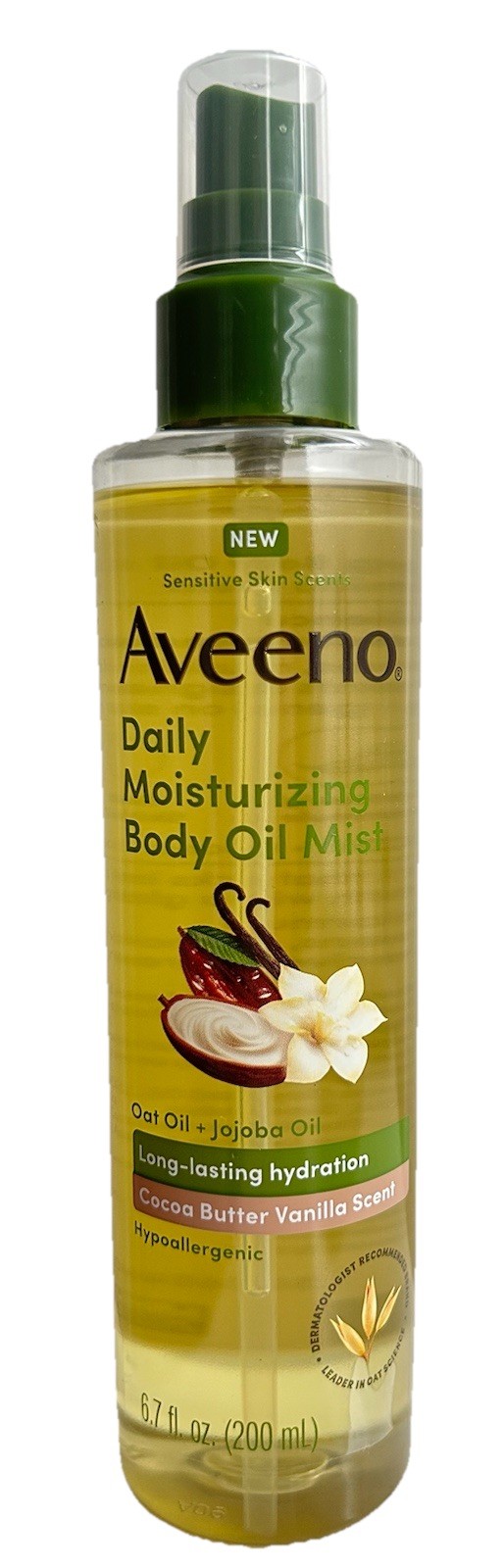 Vanilla Body Oil Mist New