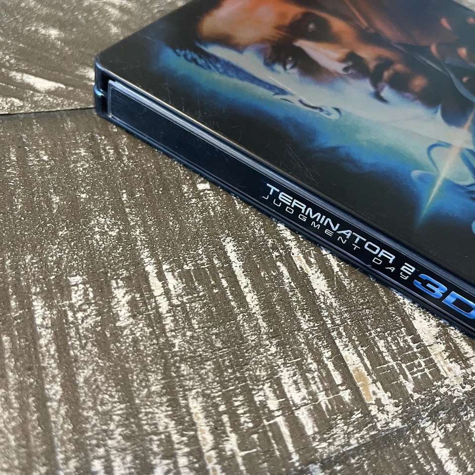 Terminator 2 Judgement Day 3D SteelBook Blu-ray 1991 2 Disc Region B Rare - Image 2 of 4