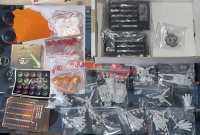 White Dragon Shattered Void Tabletop Game Earth Exploration Lot Kickstarter