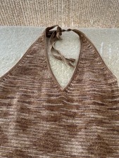 Women's Sleeveless Sweater Knit Dress - Wild Fable Browns Size Large Baby Doll