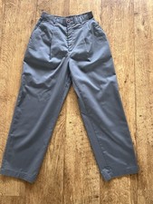 Vintage Levi  s Sportswear Women  s Trousers Grey Made in USA Size 6 Pleated Rare