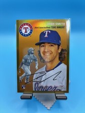2023 Topps Chrome Platinum Josh Smith Rookie Gold Refractor /50 Texas Rangers