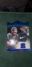 2015 Crown Royale T.j. Yeldon Die Cut Nike Patch Blue 1/1 Card Rrm-tj