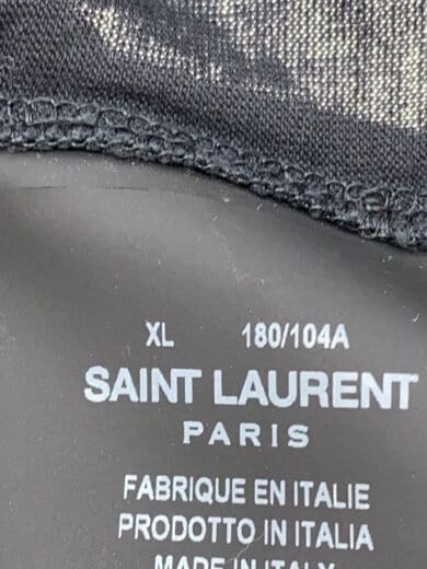 SAINT LAURENT T shirt XL cotone BLK 569528