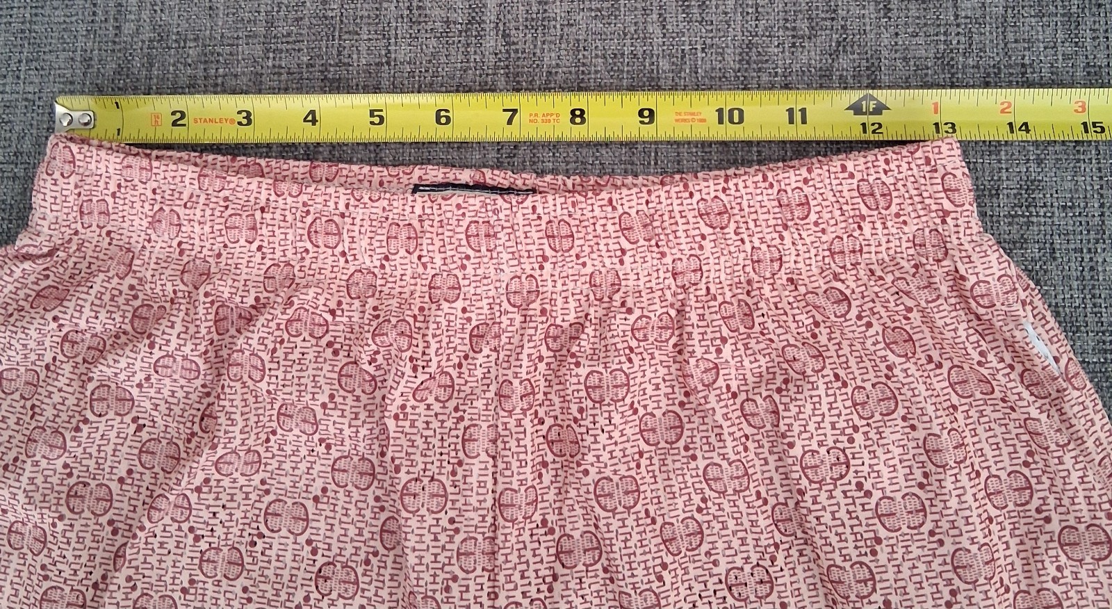 Eric Emanuel EE Basic Pink Monogram Shorts Mens S… - image 6