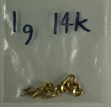 1 Gram of 14K Yellow Gold Scrap Jewelry Making Casting Melting Bullion Shot