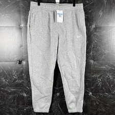 Nike Women's Grey Fleece Sweatpants Jogger Medium -New