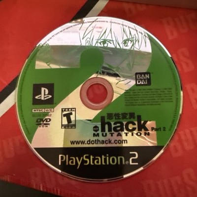 Bandai Dot .Hack Mutation PS2 Disc Only
