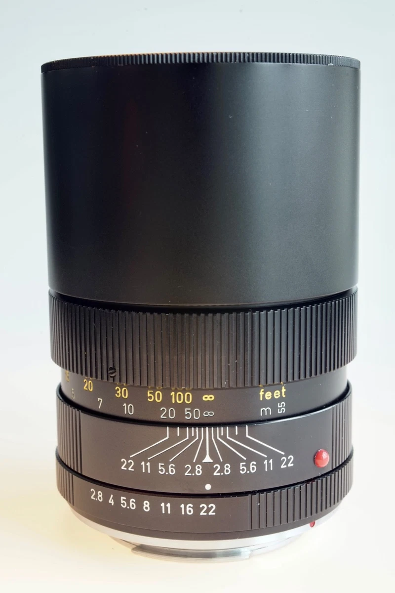 値下げ!　Leica エルマリート R135mm F2.8 (3-CAM) Leica ELMARIT-R f/2.8 Camera Lenses 135mm Focal for sale | eBay