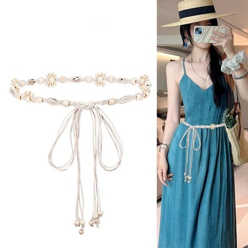 Artistic Braided Belt Weave Waist Cord for Versatile Clothing Combinations - Picture 6 of 8
