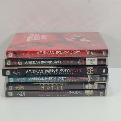 American Horror Story DVD Lot Seasons 1-6 AHS Preowned