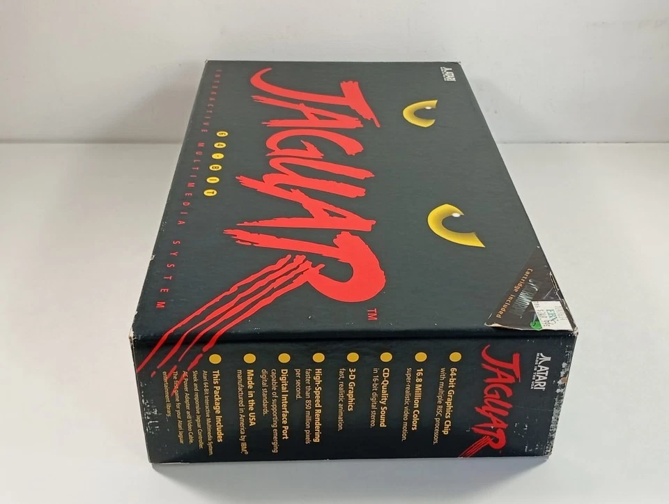 CONSOLE ATARI JAGUAR + RGB WIRE NTSC-USA (WITHOUT GAME - GOOD CONDITION) - Photo 4/4