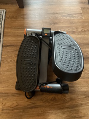 Niceday Mini Stepper for Exercise, Stair Stepper w/ Resistance Bands LCD Display