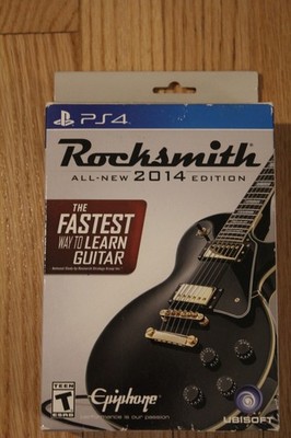 Rocksmith 2014 Edition PlayStation 4, Real Tone Cable Bundle. Brand NEW sealed