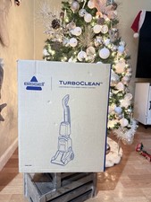 BISSELL TurboClean Lightweight Full-Size Carpet Cleaner Blue Beige Model 3952