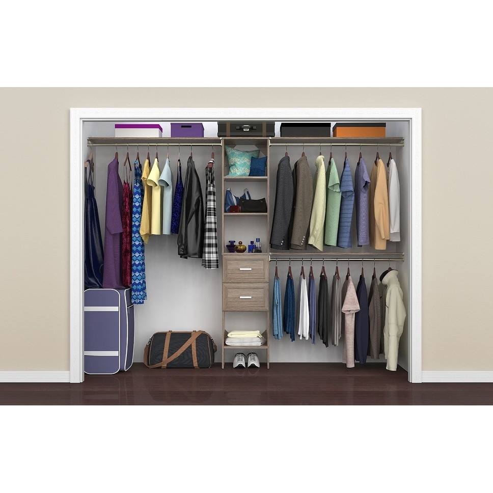 ClosetMaid SuiteSymphony 16-Inch 2-Drawer Closet Tower Organizer