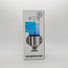 simplehuman 15 fl oz Single Wall Mount Soap Pump Silver   New in Box