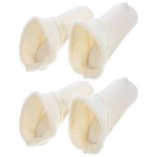 2 Pairs Detachable Plush Cotton Clog Shoes Lining Warm Sandal Slipper Insert