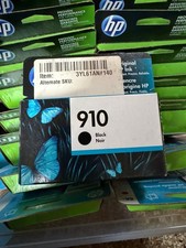 Lot of 3 HP 910 3YL61AN140 Black Ink Cartridge EXP 2022
