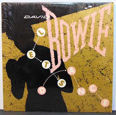 David Bowie - Let's Dance - 1983 EMI America  7805 Maxi Single Record NM SHRINK