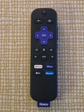 Roku Voice Remote RC-FA1 3226001238 Netflix Disney Apple TV Paramount - Works