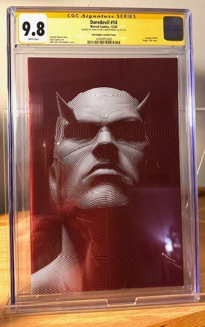🔥🔥Daredevil #14 (2024) | Serie Signature CGC 9.8 | Firmado por JT Christopher🔥🔥 Foto 2 de 4