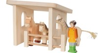 Unterstand FüR Tiere, Montiert 26,1 X 26 X 22,5 Cm, Holz, Per StüCk