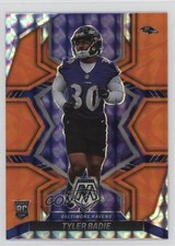 2022 Panini Mosaic Rookies Reactive Orange Mosaic Prizm Tyler Badie #354 19da