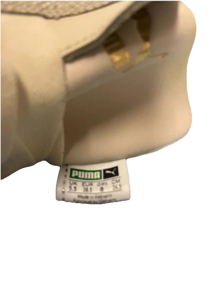 Vintage Puma Leather Boxing Boots Speed Cat Racing Sneakers Sz 8 Men's 7.5 Women - Image 4 of 4