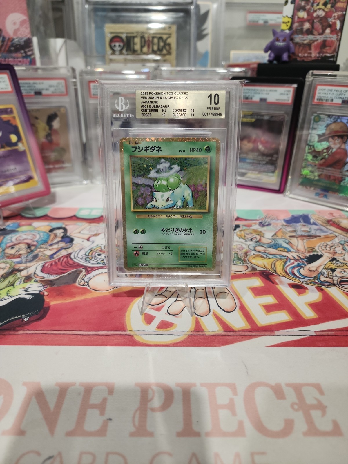 Bulbasaur 001/032 Pokemon Trading Card Game Classic JP CLF 003 BGS 19 PRISTINE 