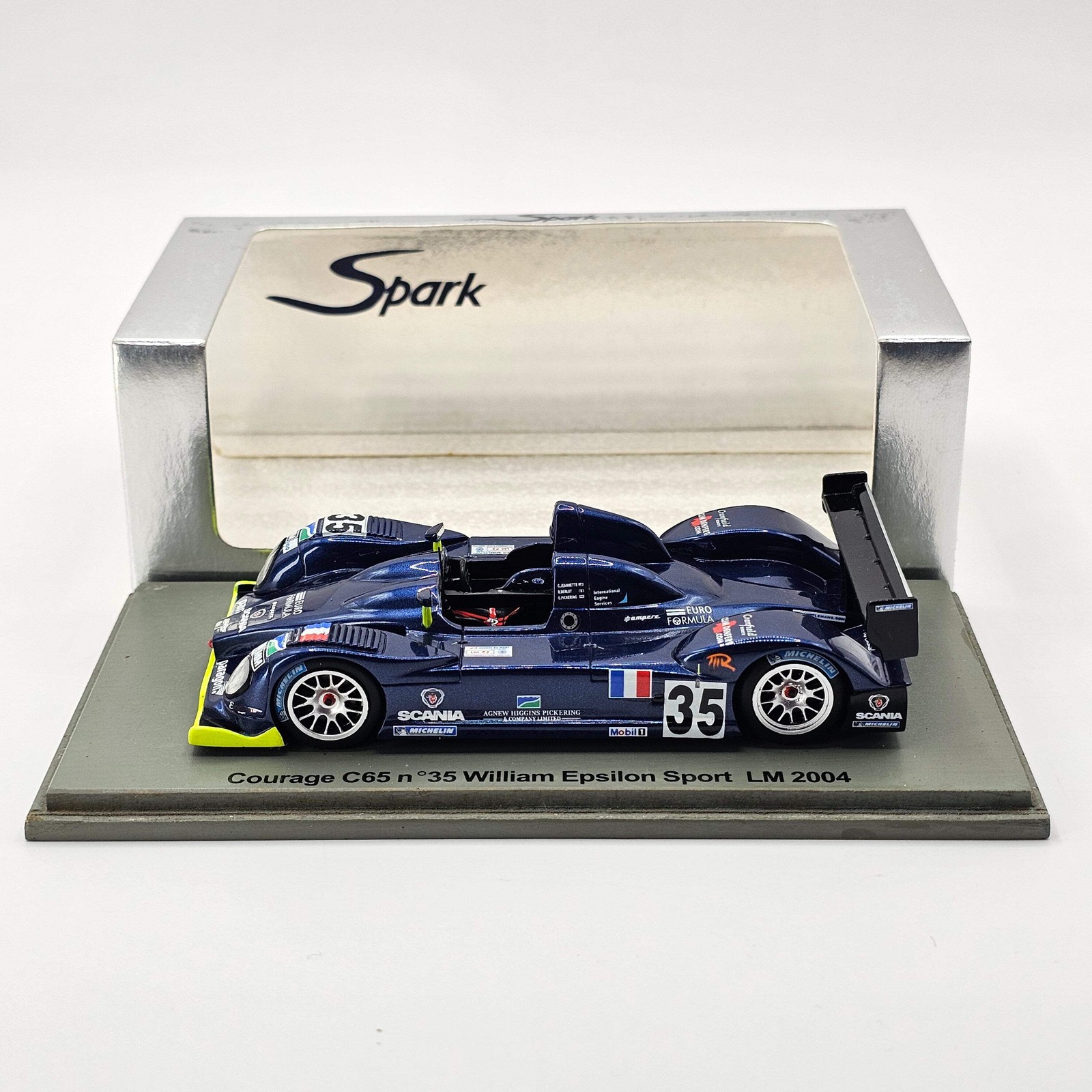 Spark Courage C65 #35 Epsilon Sport 24Hrs Le Mans 2004 1/43 Scale S0425