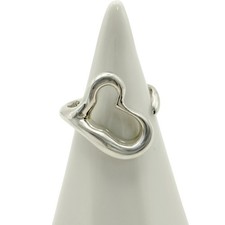 Anello a fascia Tiffany & Co. cuore aperto in argento sterling 925 misura 6...