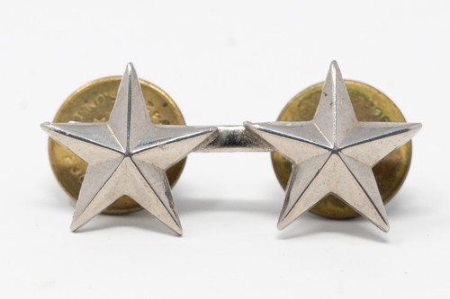 WWII Major General Pin Insignia Small Size Shirt or Hat Vintage Original 1940s