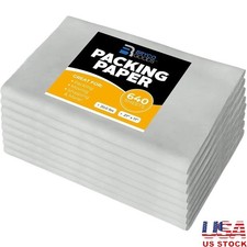 Packing Paper Sheets Moving Supplies 640 Count Durable Reusable Newsprint Paper