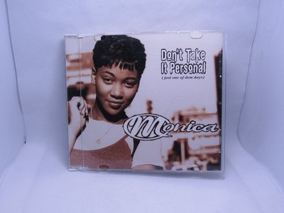 Monica   Don't Take It Personal CD 1995 R&B Soul Hip Hop Single Rowdy