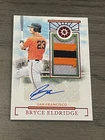 2024 Panini Boys of Summer Prospect Material Red Bryce Eldridge Auto /49 Giants
