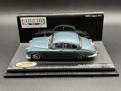 Vitesse 1/43 ~ Jaguar 240 ~ Opalescent Silver Blue ~ Boxed ~ Ltd Edn