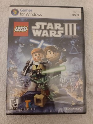 LEGO Star Wars III: The Clone Wars (PC, 2011) NEW SEALED