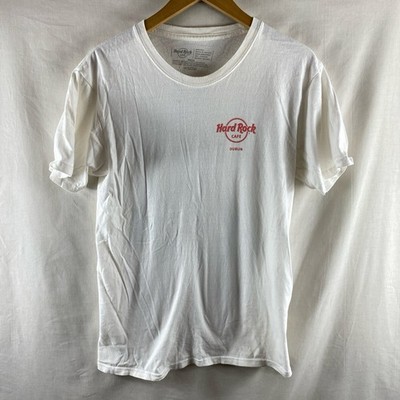 Hard Rock Cafe Dublin T-Shirt Größe Medium weiß offiziell lizenziert Rundhalsausschnitt