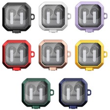 For Galaxy Buds 4/4 Pro/Buds FE/Buds Live/Buds 2 Clear Carbon Fibre Pattern Case